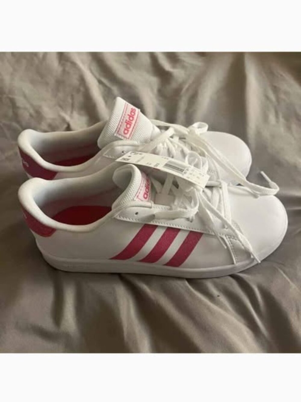 GIRLS ADIDAS SNEAKERS - SPARKLE PINK